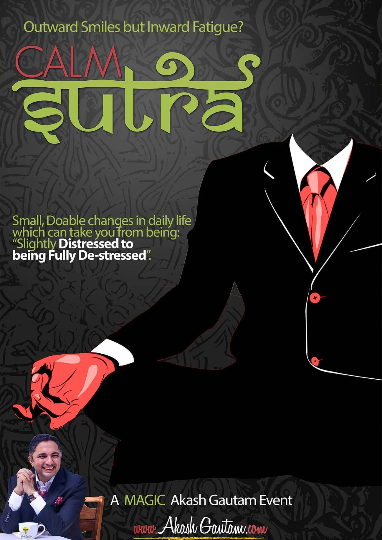 The best Event on Stress Management for Corporate staff by Akash Gautam